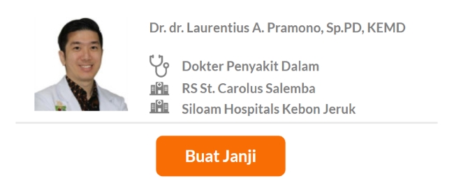 Dokter Spesialis Penyakit Dalam Terbaik di Jakarta Pusat - Alodokter
