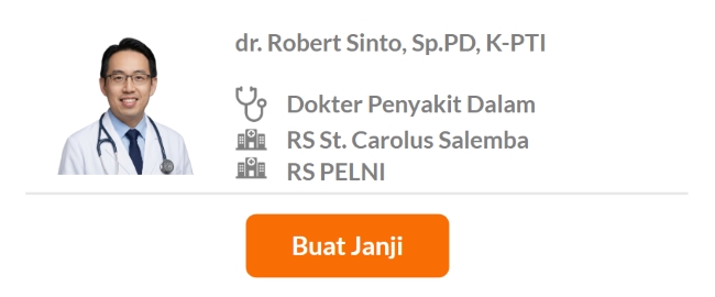 Dokter Spesialis Penyakit Dalam Terbaik di Jakarta Pusat - Alodokter