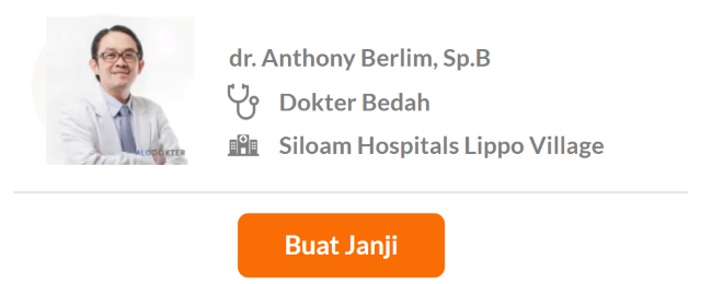 Dokter Spesialis Bedah Terbaik di Tangerang - Alodokter