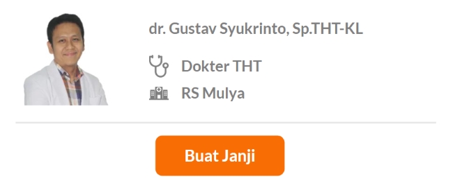 Dokter Spesialis THT Terbaik di Tangerang - Alodokter