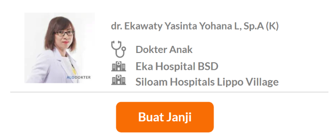 Dokter Spesialis Anak Terbaik di Tangerang Selatan - Alodokter