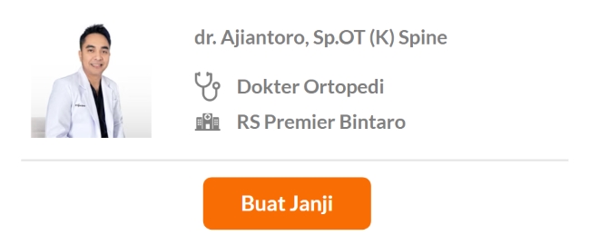 Dokter Spesialis Ortopedi dan Traumatologi Terbaik di Tangerang Selatan - Alodokter