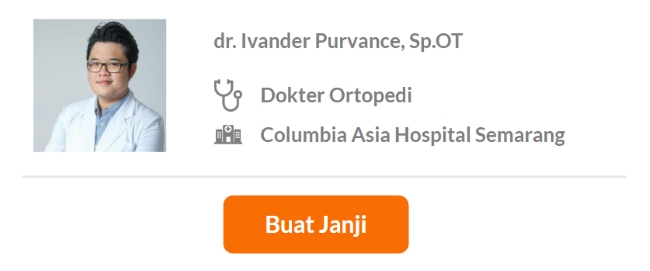 Dokter Spesialis Ortopedi dan Traumatologi Terbaik di Semarang - Alodokter