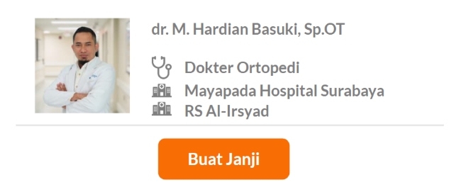 Dokter Spesialis Ortopedi dan Traumatologi Terbaik di Surabaya - Alodokter