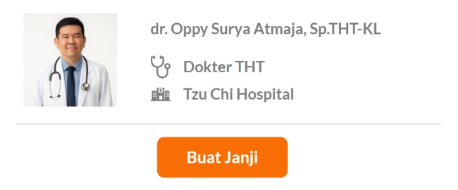 Dokter Spesialis THT Terbaik di Jakarta Utara - Alodokter