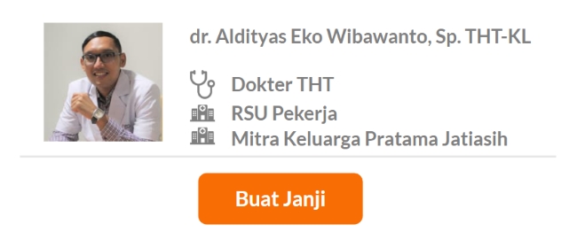 Dokter Spesialis THT Terbaik di Jakarta Utara - Alodokter