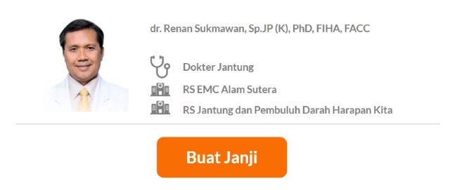 Dokter Spesialis Jantung dan Pembuluh Darah Terbaik di Tangerang Selatan - Alodokter