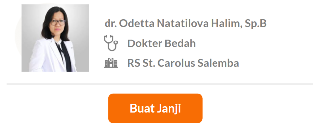 Dokter Spesialis Bedah Terbaik di Jakarta Pusat - Alodokter