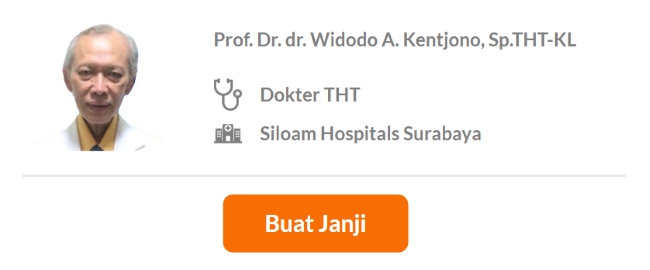 Dokter Spesialis THT Terbaik di Surabaya - Alodokter