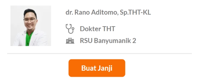 Dokter Spesialis THT Terbaik di Semarang - Alodokter