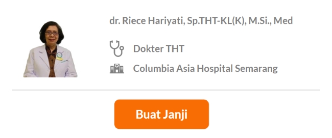 Dokter Spesialis THT Terbaik di Semarang - Alodokter