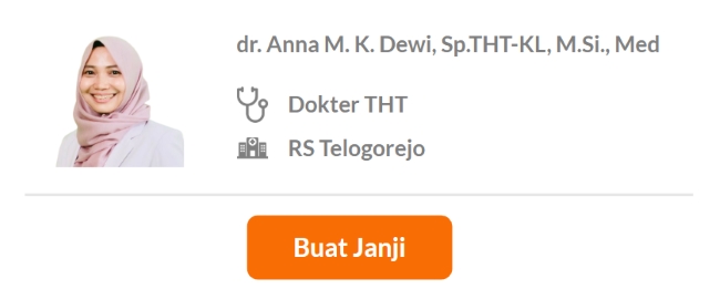 Dokter Spesialis THT Terbaik di Semarang - Alodokter