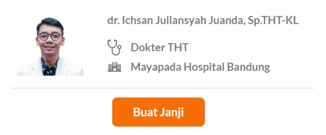 Dokter Spesialis THT Terbaik di Bandung - Alodokter