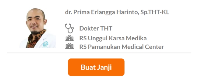 Dokter Spesialis THT Terbaik di Bandung - Alodokter