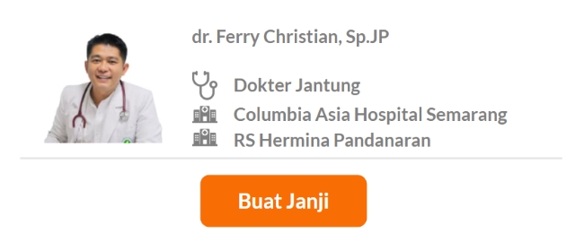 Dokter Spesialis Jantung dan Pembuluh Darah Terbaik di Semarang - Alodokter