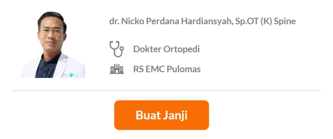 Dokter Spesialis Ortopedi dan Traumatologi Terbaik di Jakarta Timur - Alodokter