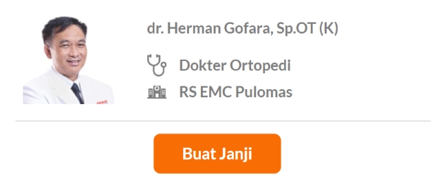 Dokter Spesialis Ortopedi dan Traumatologi Terbaik di Jakarta Timur - Alodokter