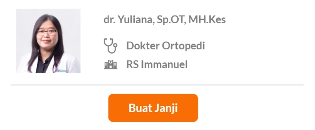 Dokter Spesialis Ortopedi dan Traumatologi Terbaik di Bandung - Alodokter