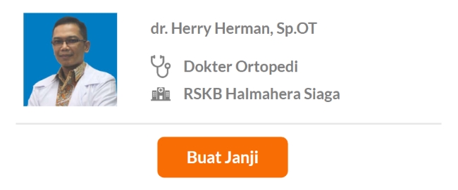 Dokter Spesialis Ortopedi dan Traumatologi Terbaik di Bandung - Alodokter