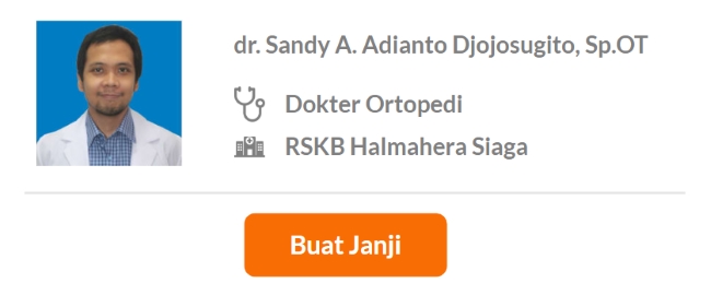 Dokter Spesialis Ortopedi dan Traumatologi Terbaik di Bandung - Alodokter