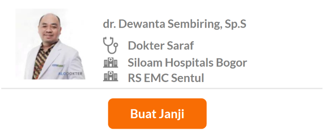 Dokter Spesialis Saraf Terbaik di Bogor - Alodokter