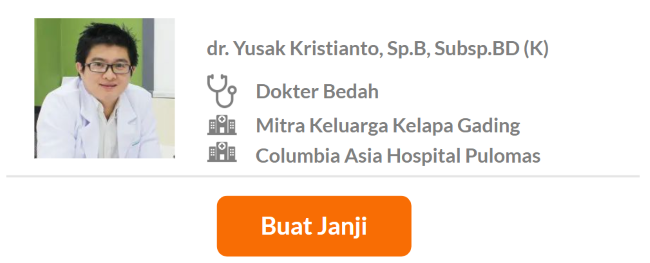 Dokter Spesialis Bedah Terbaik di Jakarta Timur - Alodokter