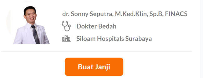 Dokter Spesialis Bedah Terbaik di Surabaya - Alodokter