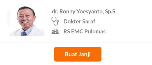 Dokter Spesialis Saraf Terbaik di Jakarta Timur - Alodokter