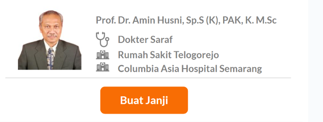 Dokter Spesialis Saraf Terbaik di Semarang - Alodokter