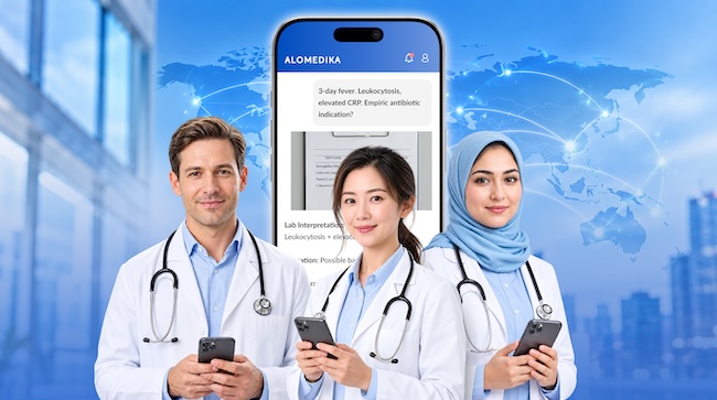 ALOMEDIKA AI Launches Internationally, AI Powered Clinical Support Built for Doctors