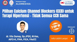 Live Webinar: Pilihan Calcium Channel Blockers (CCB) untuk Terapi Hipertensi - Tidak Semua CCB Sama