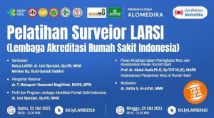 Live Webinar: Pelatihan Surveior LARSI (Lembaga Akreditasi Rumah Sakit Indonesia)