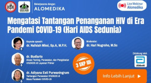 Live Webinar: Mengatasi Tantangan Penanganan HIV di Era Pandemi COVID-19 (Hari AIDS Sedunia)
