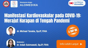 Live Webinar: Manifestasi Kardiovaskular pada COVID-19: Merajut Harapan di Tengah Pandemi