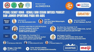 Live Webinar: Peduli Sehat ODHA: Kenali dan Cegah Infeksi Parasit dan Jamur Oportunis pada HIV-AIDS