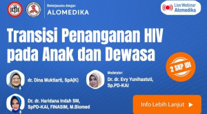 Live Webinar: Transisi Penanganan HIV pada Anak dan Dewasa