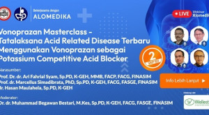 Live Webinar: Vonoprazan Masterclass - Manajemen Acid Related Disease dari Endoskopi Perspektif Sampai Terapi Terbaru dengan Potassium Competitive Acid Blocker (PCAB)