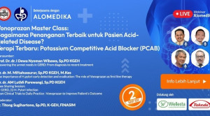 Live Webinar: Vonoprazan Masterclass - Bagaimana Penanganan Terbaik untuk Pasien Acid-Related Disease? Terapi Terbaru: Potassium Competitive Acid Blocker (PCAB)