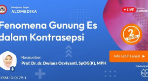 Live Webinar : Fenomena Gunung Es dalam Kontrasepsi