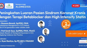 Live Webinar: Peningkatan Luaran Pasien Sindrom Koroner Kronis dengan Terapi Betablocker dan High Intensity Statin