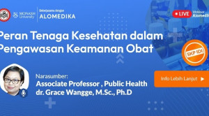 Live Webinar: Peran Tenaga Kesehatan dalam Pengawasan Keamanan Obat