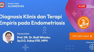 Live Webinar: Diagnosis Klinis dan Terapi Empiris pada Endometriosis