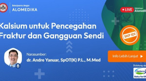 Live Webinar: Kalsium untuk Pencegahan Fraktur dan Gangguan Sendi