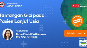 Live Webinar: Tantangan Gizi pada Pasien Lanjut Usia