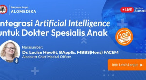 Live Webinar: RTD : Integrasi Artificial Intelligence untuk Dokter Spesialis Anak