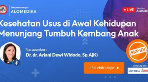 Live Webinar: Kesehatan Usus di Awal Kehidupan Menunjang Tumbuh Kembang Anak