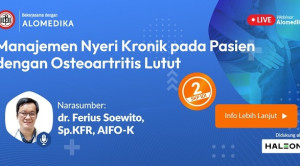 Live Webinar: Manajemen Nyeri Kronik pada Pasien dengan Osteoartritis Lutut
