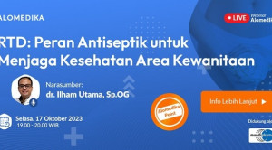Live Webinar: RTD: Peran Antiseptik untuk Menjaga Kesehatan Area Kewanitaan