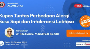 Live Webinar: Kupas Tuntas Perbedaan Alergi Susu Sapi dan Intoleransi Laktosa