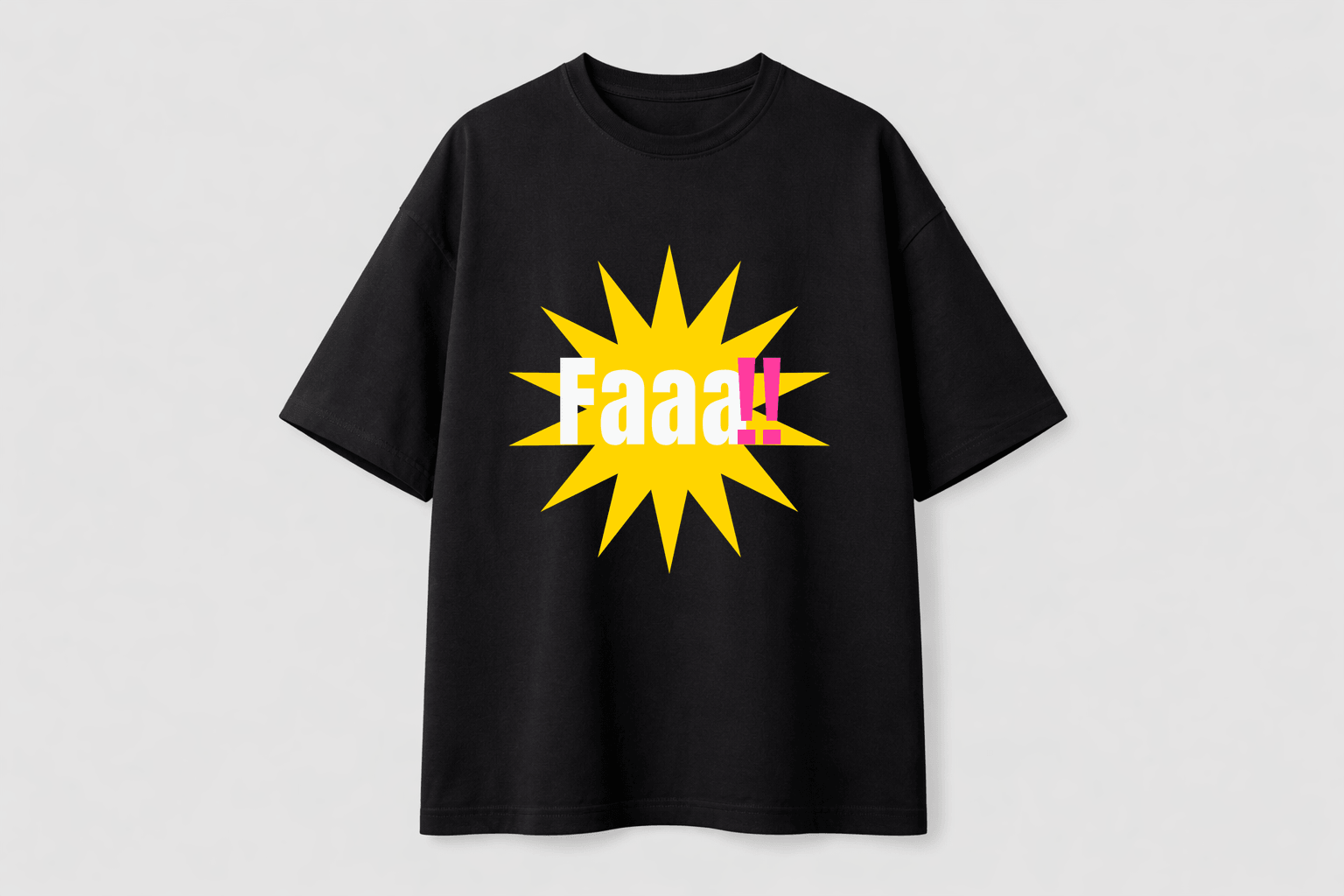 Oversized Tees - design 1